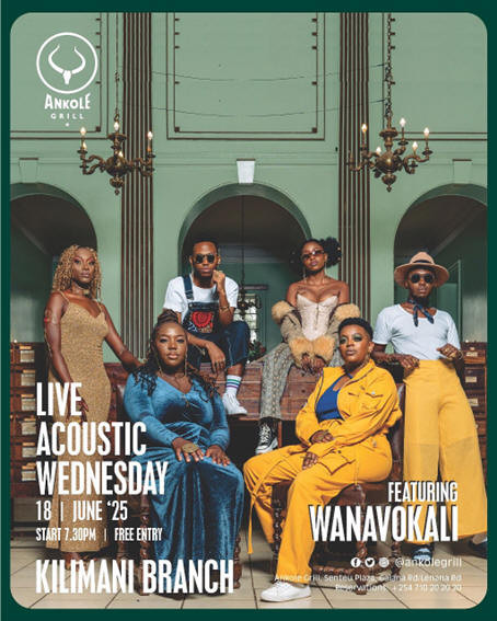 06-18 Join the Live Music Vibe! at at Ankole Grill Kilimani Branch