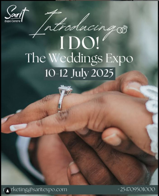 The countdown begins to I DO! The Weddings Expo Happening from 10–12 July 2025 at Sarit Expo Centre