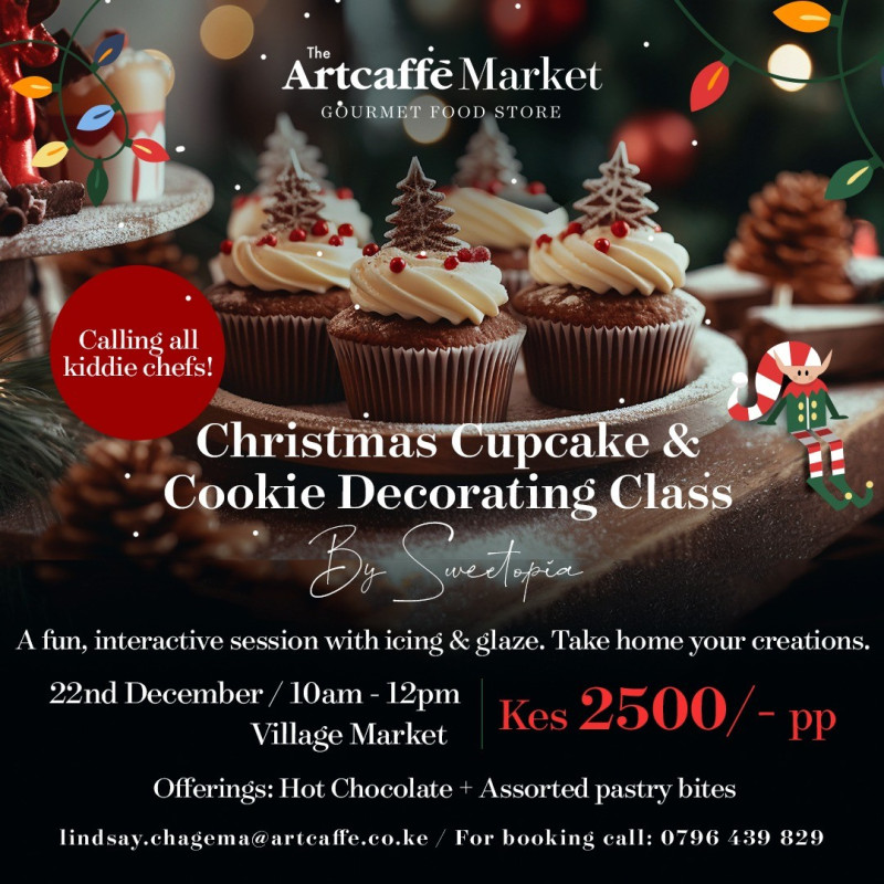 Christmas Cupcake And Cookie Decorating Class The Artcaffe Market Village Market