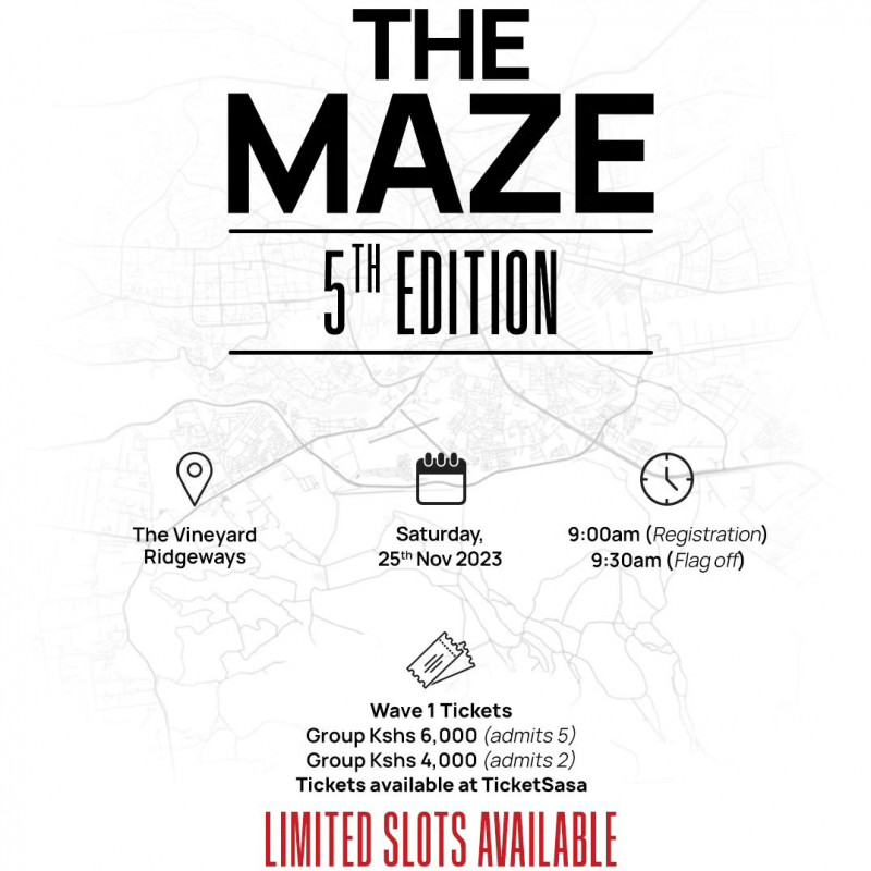 The Maze 5th Edition The Vineyard Ridgeways