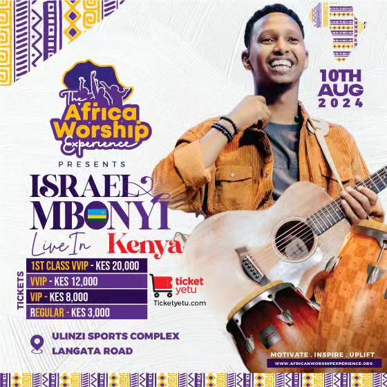 Israel Mbonyi Live In Kenya At Ulinzi Sports Complex Langata Road
