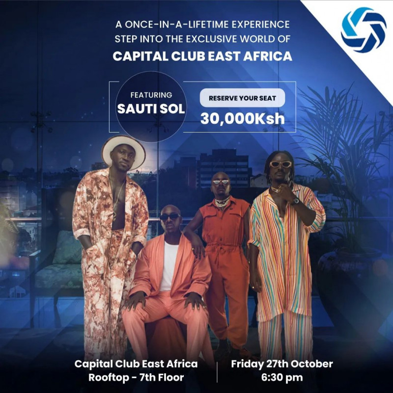 New Member Drive Gala Ft Sauti Sol Capital Club East Africa Rooftop