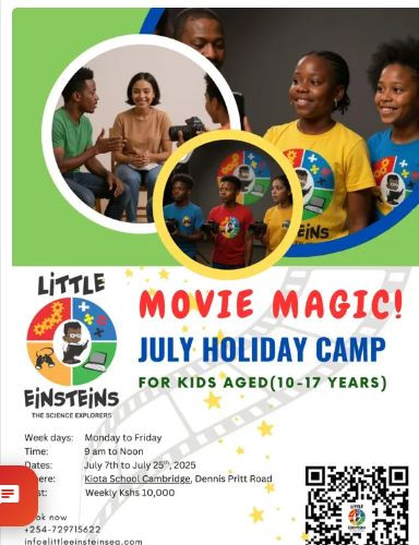 07-07 Movie Magic July Holiday Camp at Kiota School Kindergarten