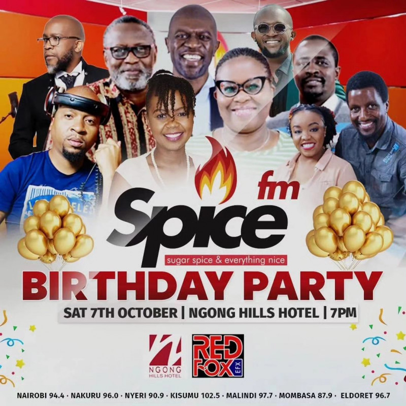 Space FM Birthday Party Art and Soul Lounge Ngong Hills Hotel.