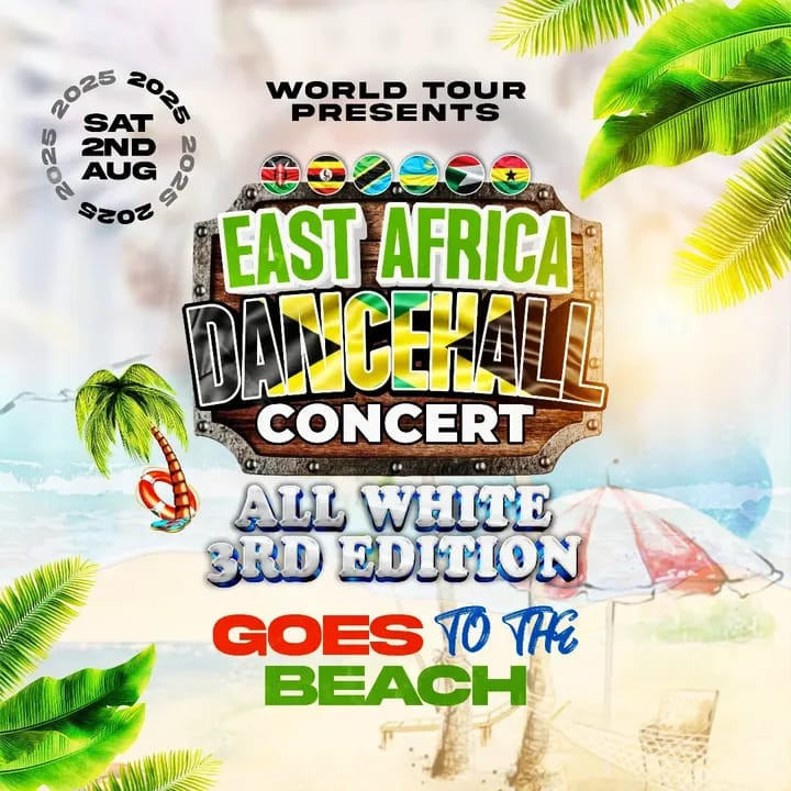 08-02 Join the East Africa Dancehall Concert 3rd Edition at the beach