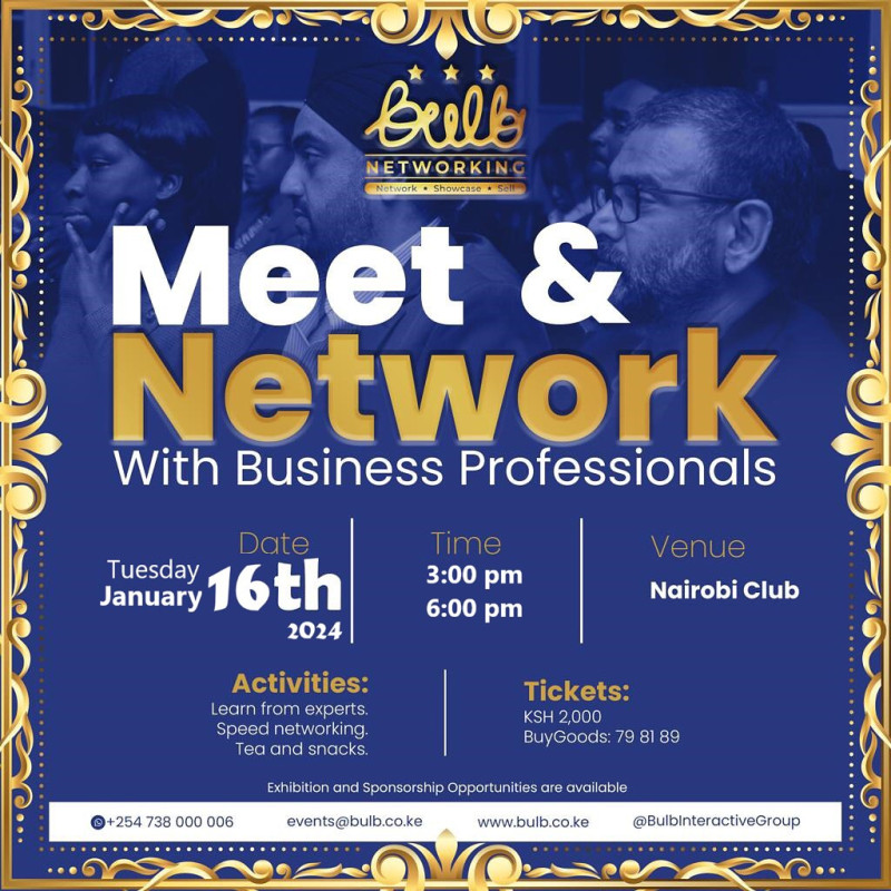 Meet And Network With Business Professionals Nairobi Club