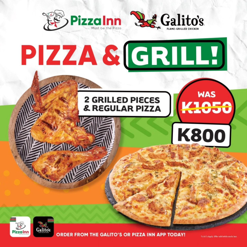 Pizza And Grill Offers At Galito's, Kenya