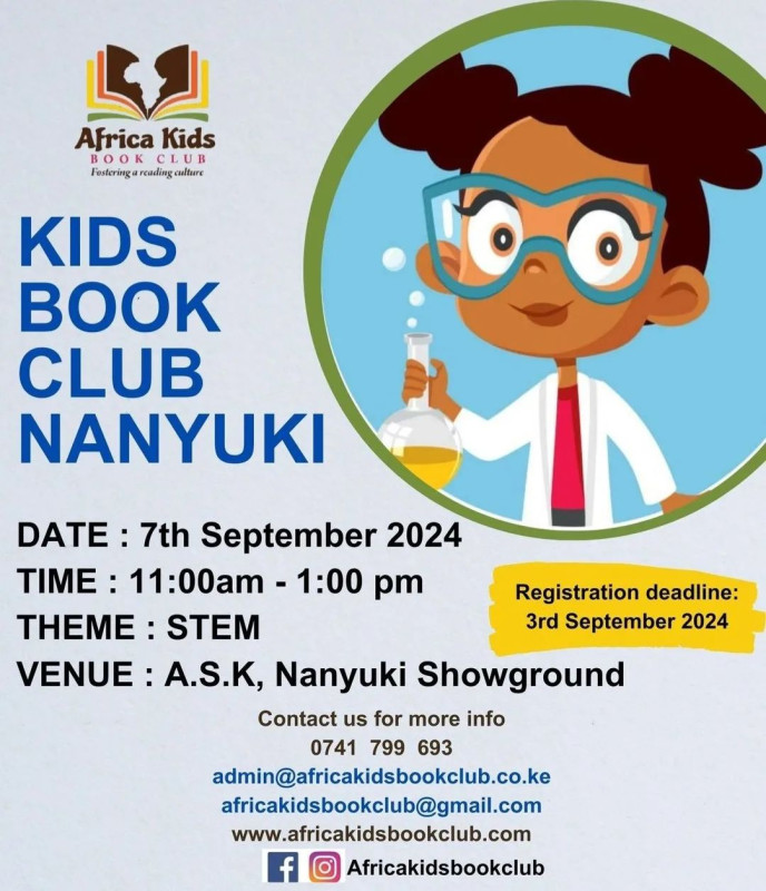 Kids Book Club Nanyuki At A.S.K, Nanyuki Showground