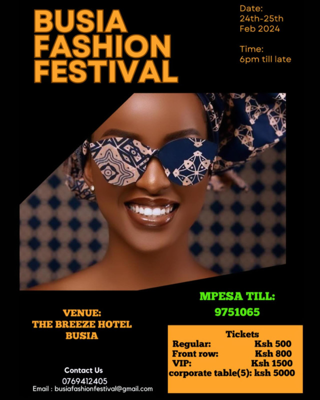 Busia Fashion Festival The Breeze Hotel Busia