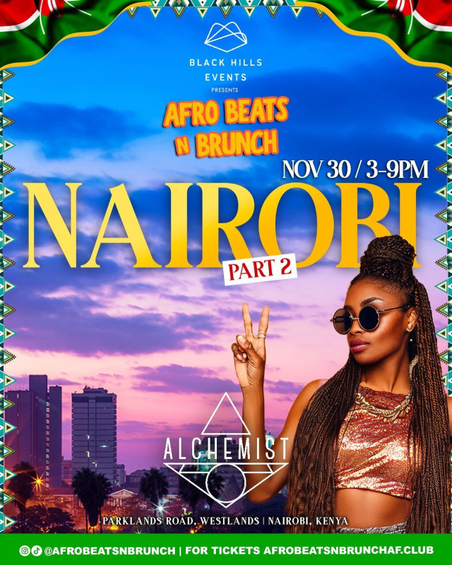 Afro Beats N Brunch Nairobi At Alchemist, Westlands