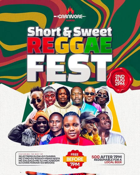 08-02 Short & Sweet Reggae Fest at Carnivore