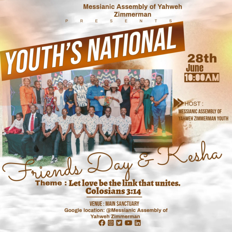 06-28 Youth's National Friends Day at Main Sanctuary Zimmerman