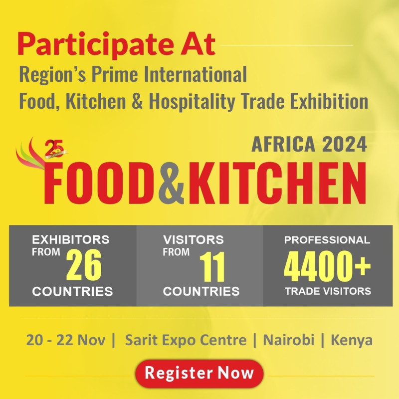 Food And Kitchen At Sarit Expo Centre, Nairobi, Kenya