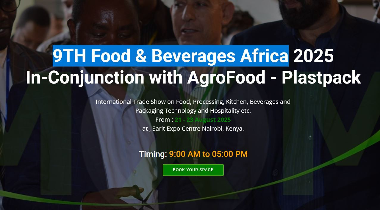08-21 9TH Food & Beverages Africa at Sarit Expo