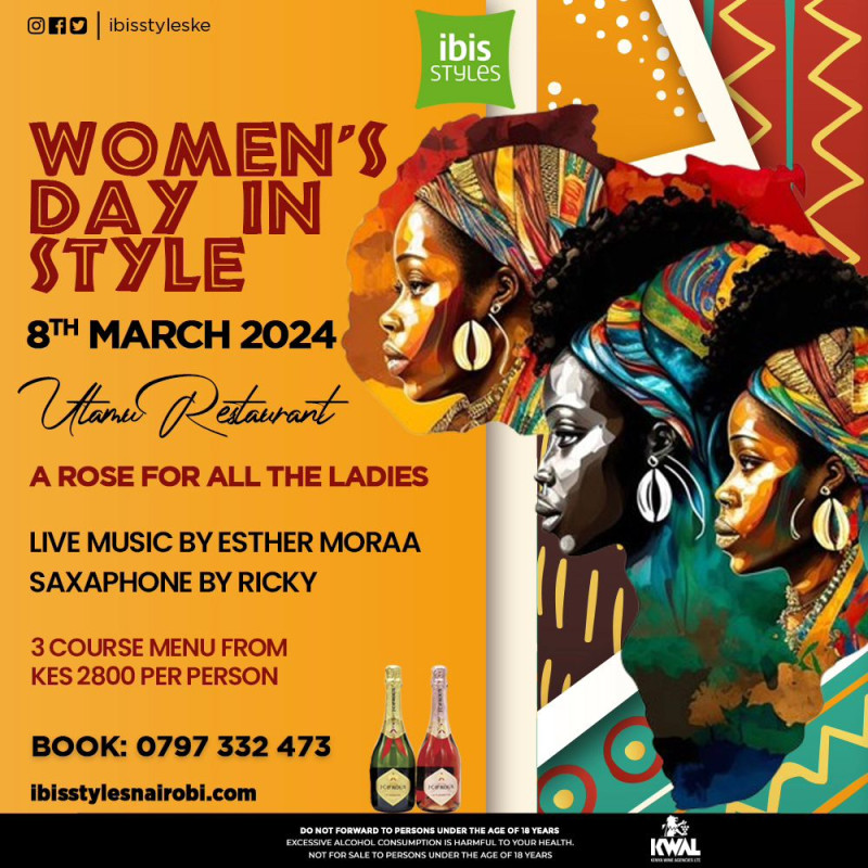 Women's Day in Style at Utamu Restaurant Ibis Styles Westlands