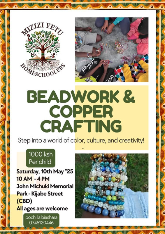 05 - 10 Beadwork & Copper Crafting Workshop