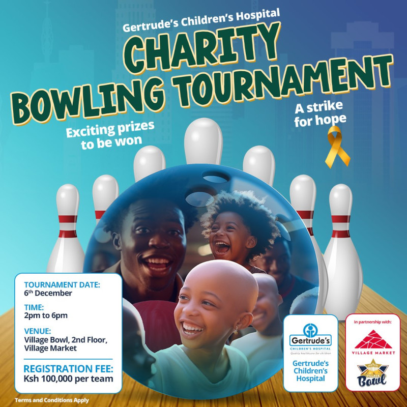 Getrude's Children's Hospital Charity Bowling Tournament at Village Bowl, Village Market