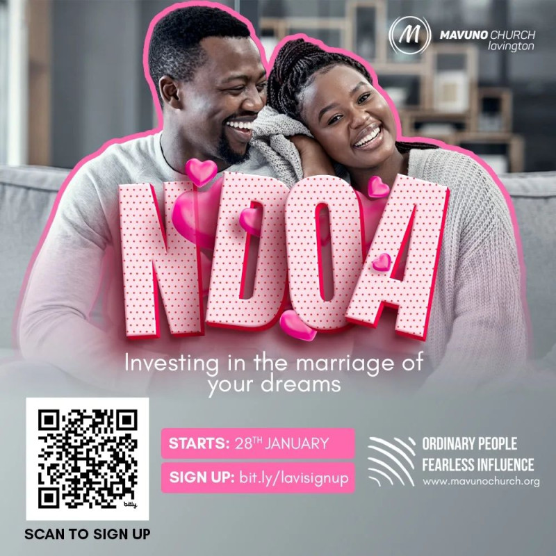 Ndoa Investing in the Marriage of Your Dreams Mavuno Church Lavington