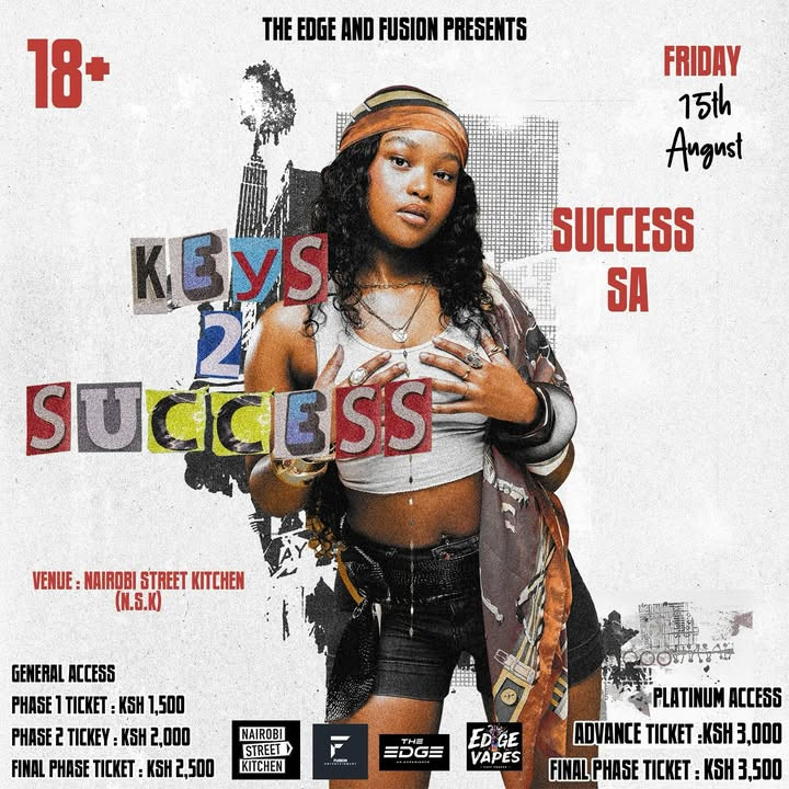 08-15 Keys 2 Success SA at Nairobi Street Kitchen