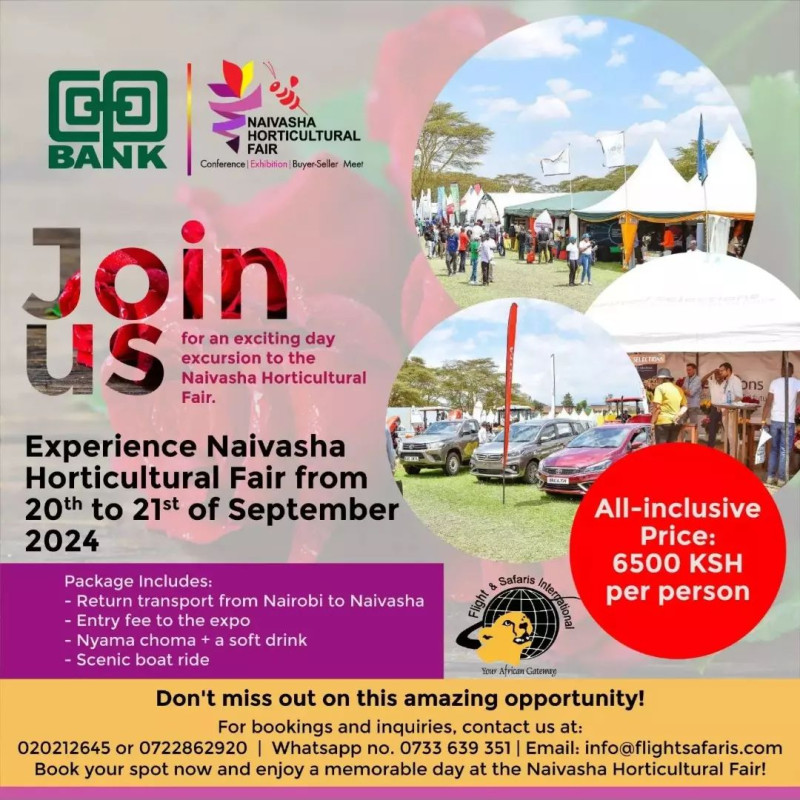 Naivasha Horticultural Fair At Naivasha
