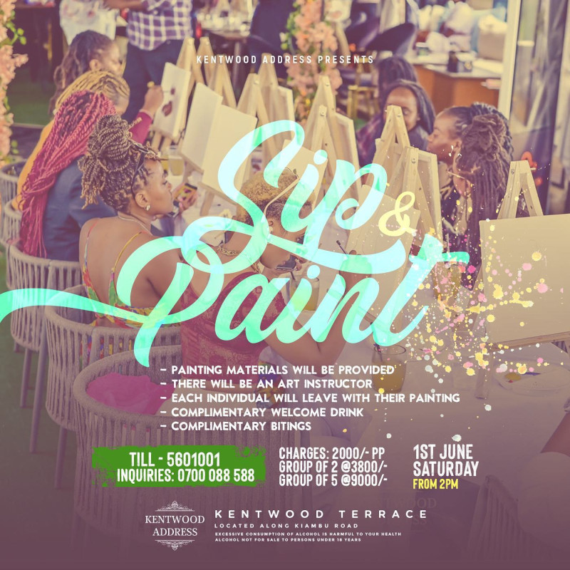 Sip And Paint At Kentwood Address Kiambu Road