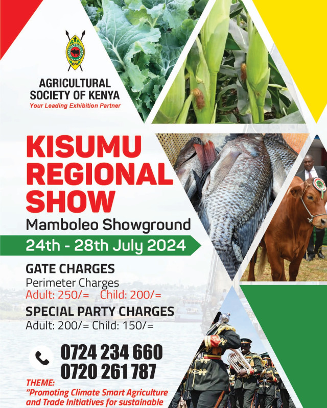 Kisumu Regional Show at Mamboleo Showground, Kisumu