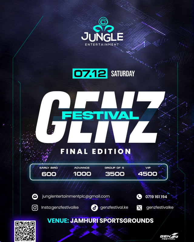 Gen Z Festival Final Edition At Jamhuri Sportsground