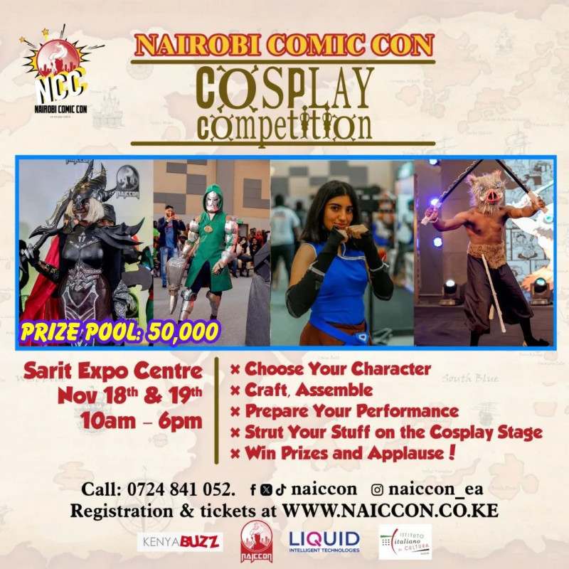 Nairobi Comic Con Cosplay Competition Sarit Expo Centre