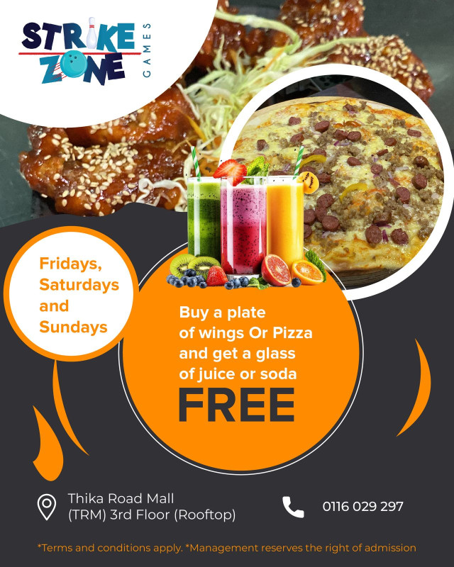 Weekend Deal at Strike Zone Games, Thika Road Mall (TRM) 3rd Floor (Rooftop)! On Fridays, Saturdays, and Sundays