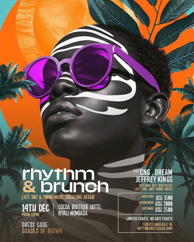 Rhythm and Brunch at Cocoa Boutique Hotel, Nyali Mombasa