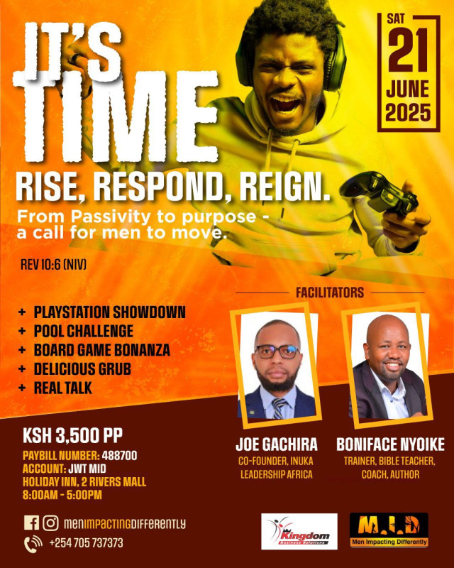06-21 It's Time Rise, Respond, Reign Event at  2 Rivers Mall