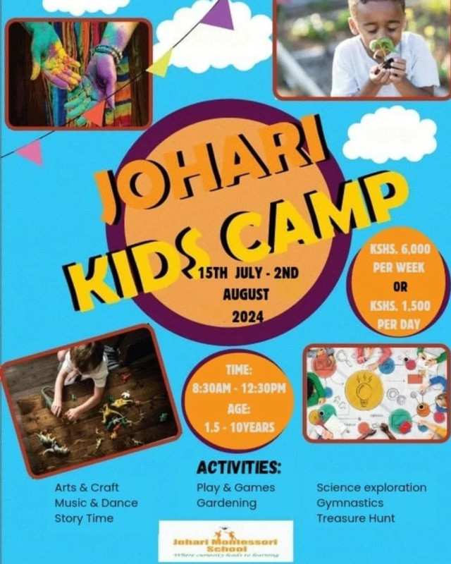 Johari Kids Camp At Convent Drive, Off James Gichuru Road, Lavington