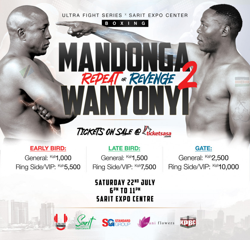 Mandonga Vs Wanyonyi Repeat or Revenge 2 Sarit Expo Centre