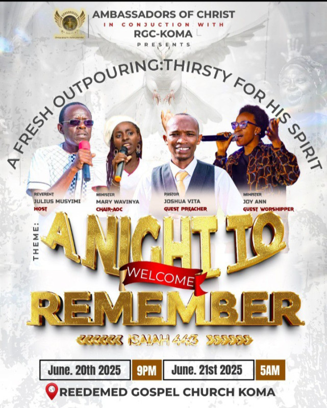 06-20 A Night to Remember at Redeemed Gospel Church Koma