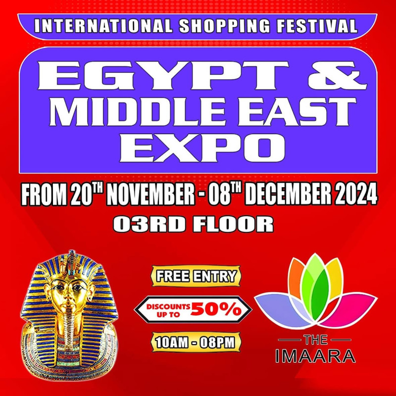 Egypt And Middle East Expo At The Imaara Mall