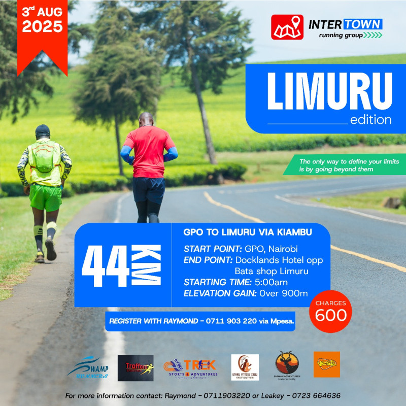 08-03 Limuru to Nairobi Inter Town Marathon at Limuru and Nairobi