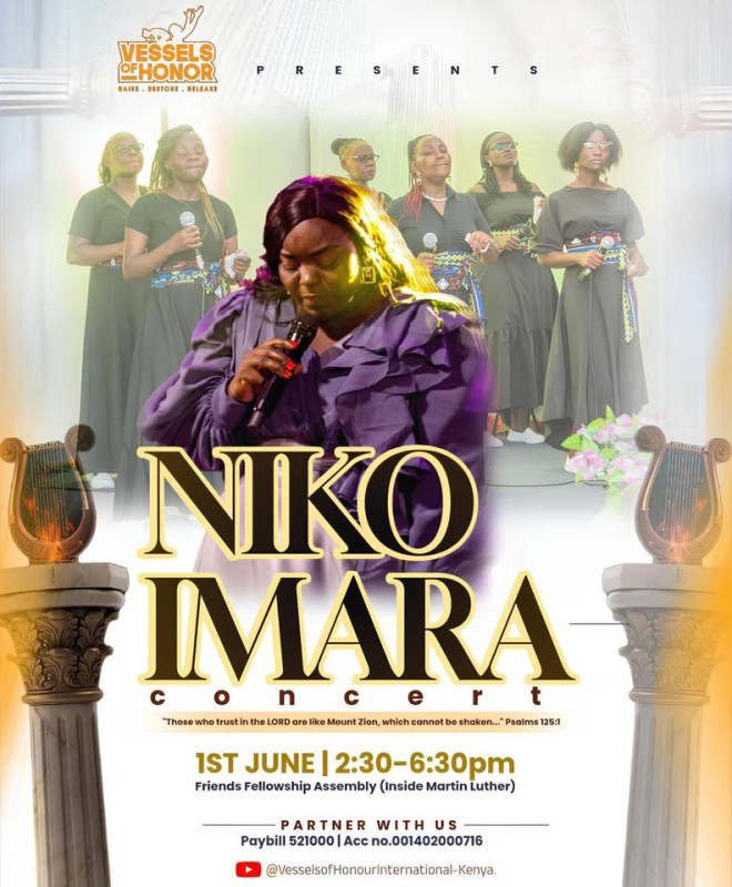 06-01 Vessels of Honour to Present "Niko Imara Concert