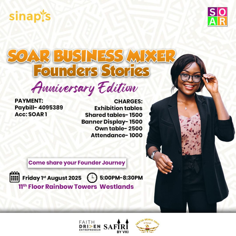 08-01 SOAR Business Mixer at Rainbow Towers, Westlands
