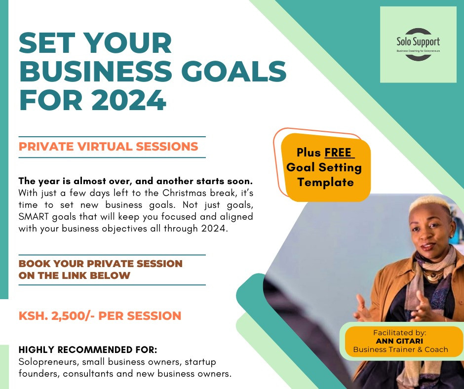 Set Your Business Goals For 2024