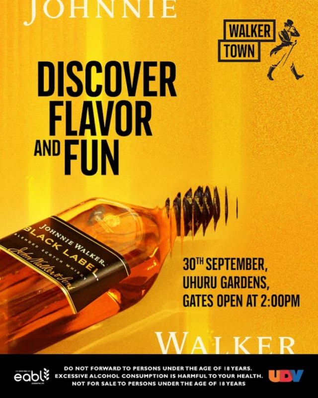 Johnie Walker Town Uhuru Gardens