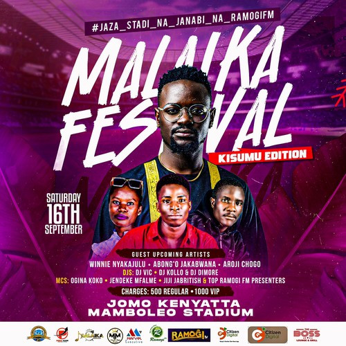 Malaika Festival Kisumu Edition Jomo Kenyatta Mamboleo Stadium Kisumu