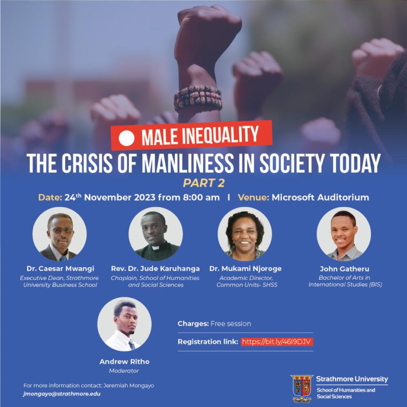 Male Inequality The Crisis Of Manliness In Society Today Part 2 Microsoft Auditorium