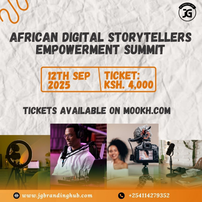 09-12 African Digital Storytellers Empowerment Summit at JG Branding Hub