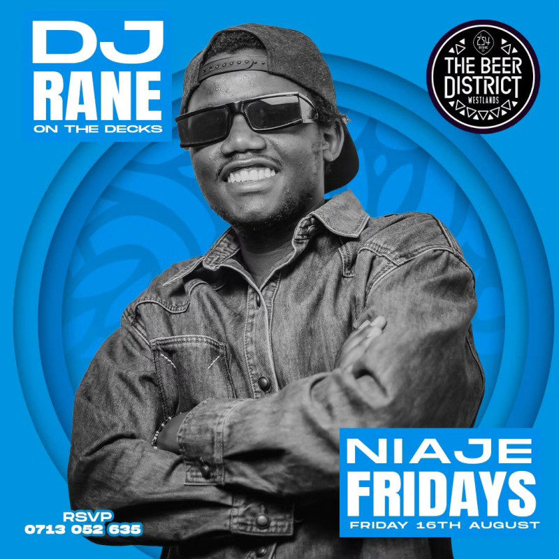 Niaje Fridays At The Beer District Delta Towers