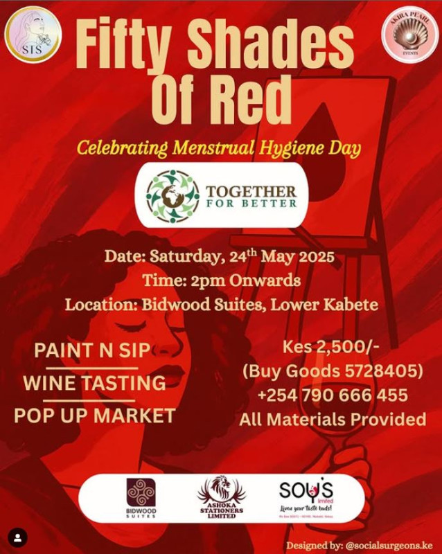 05-24 Fifty Shades of Red at Bidwood Suites, Lower Kabete