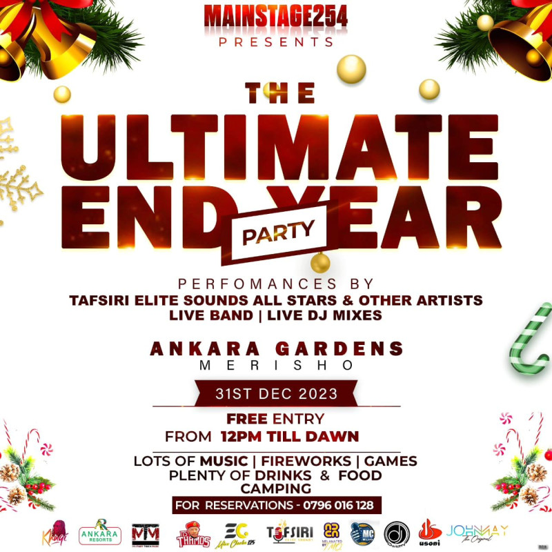 The Ultimate End Year Party Ankara Gardens Merisho