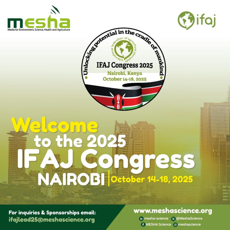 10-14 IFAJ Congress 2025 at Nairobi, Kenya