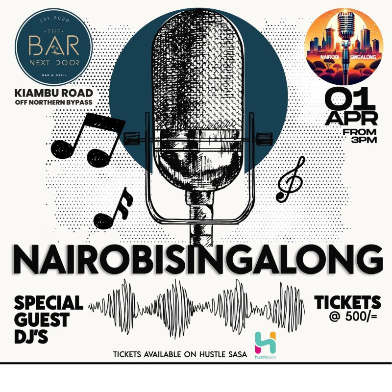 Nairobi Sing Along At The Bar Next Door Kileleshwa