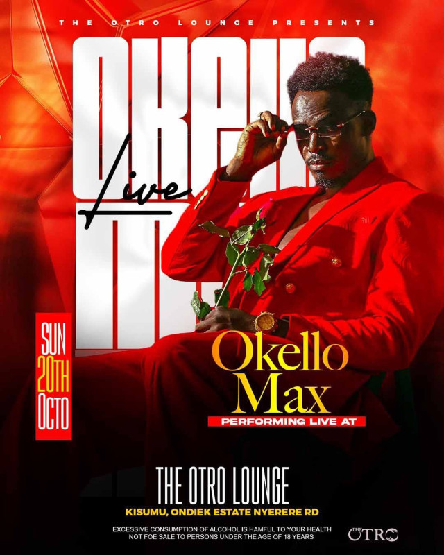 Okello Max Live At The Otro Lounge, Kisumu