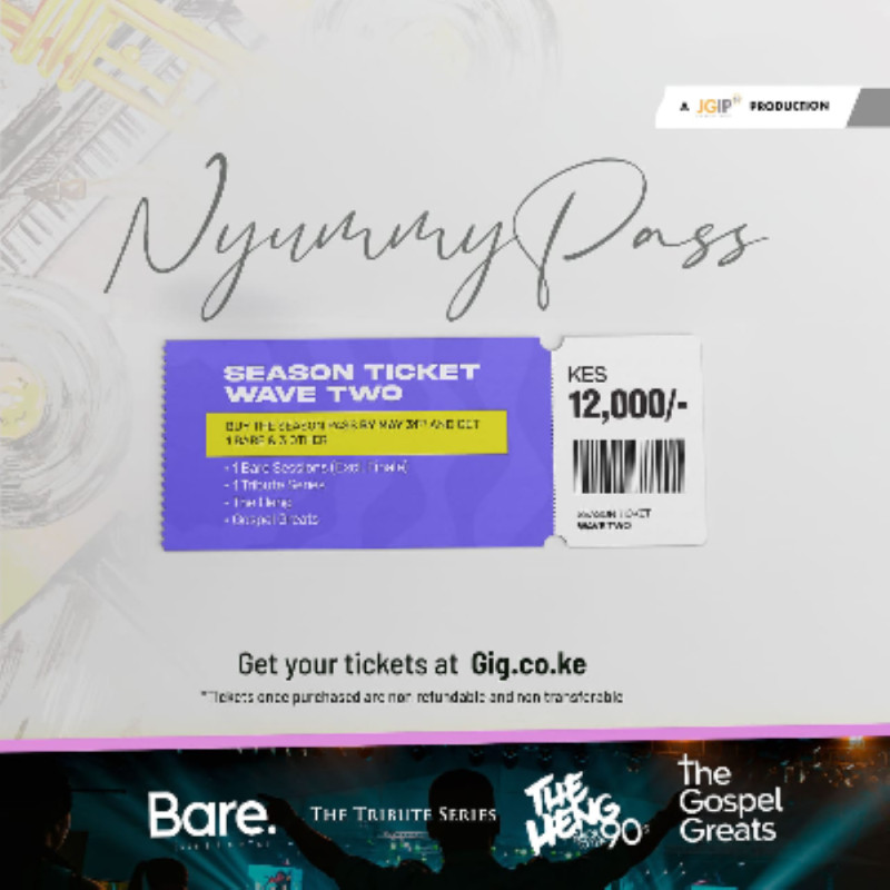 Nyummy Pass: Season Ticket Wa...  31 May, 2025  5:00 PM - 11:00 PM  TBA